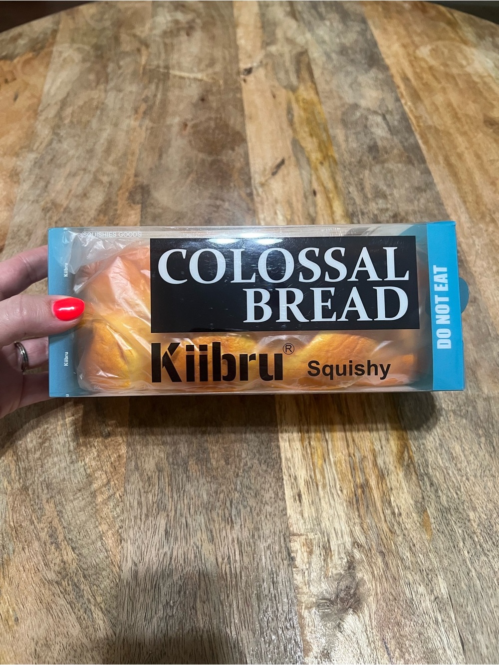 Colossal Bread Squishy Toy - Orange
